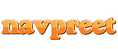 Navpreet orange logo