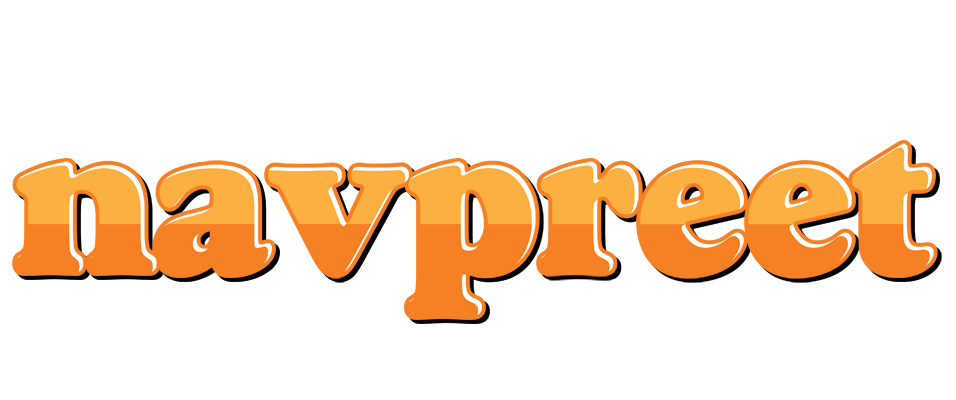 Navpreet orange logo