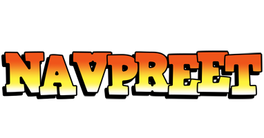 Navpreet sunset logo