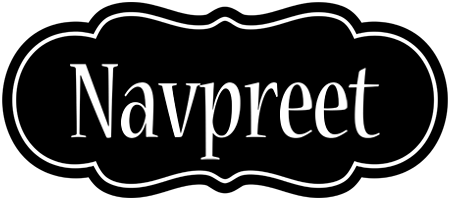 Navpreet welcome logo