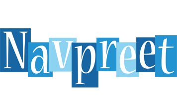 Navpreet winter logo