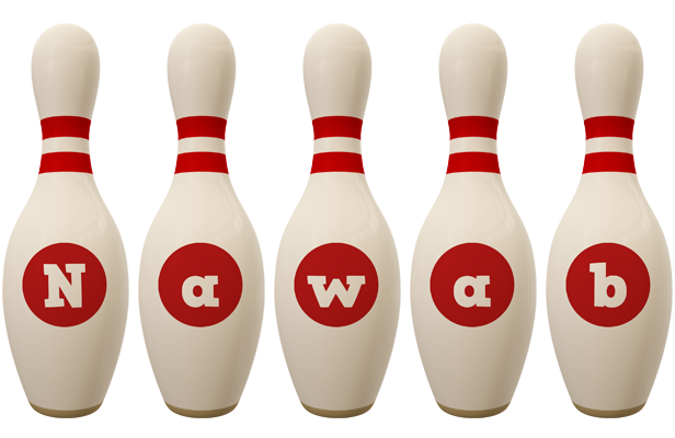 Nawab bowling-pin logo