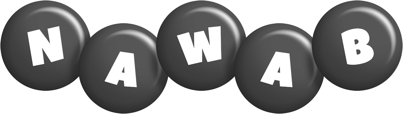 Nawab candy-black logo
