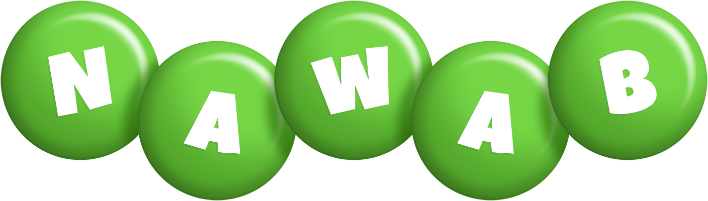 Nawab candy-green logo