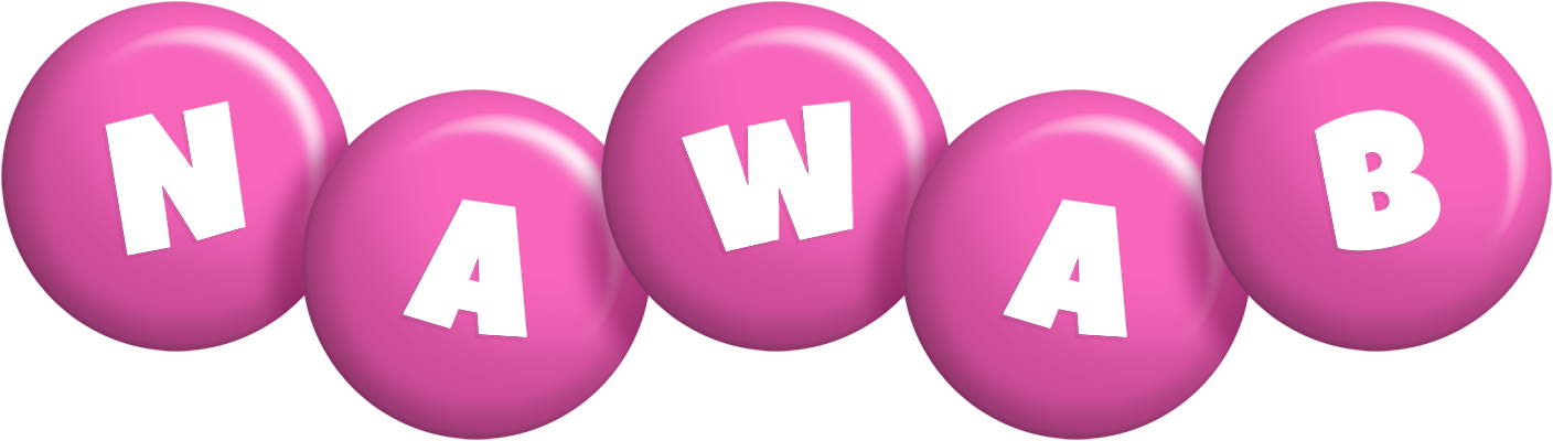 Nawab candy-pink logo