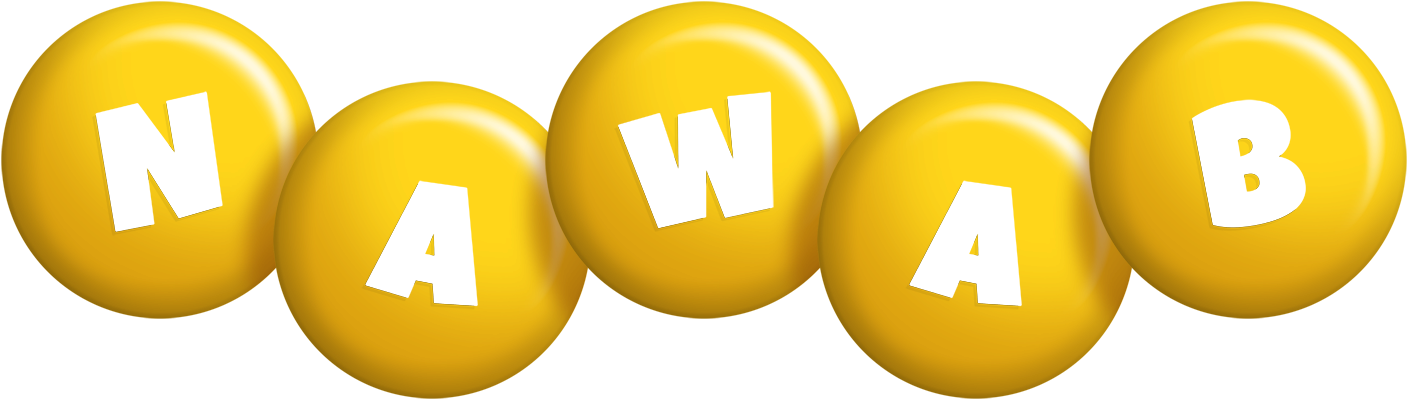 Nawab candy-yellow logo
