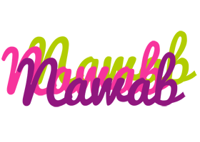 Nawab flowers logo