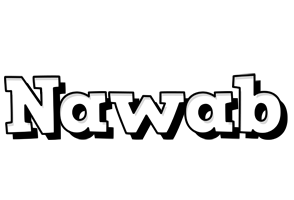 Nawab snowing logo