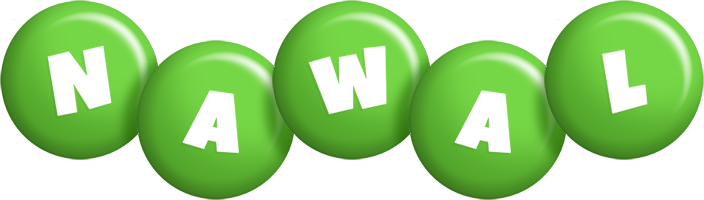 Nawal candy-green logo