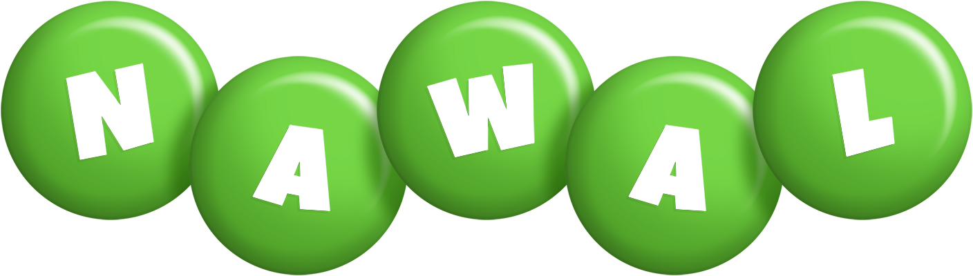 Nawal candy-green logo