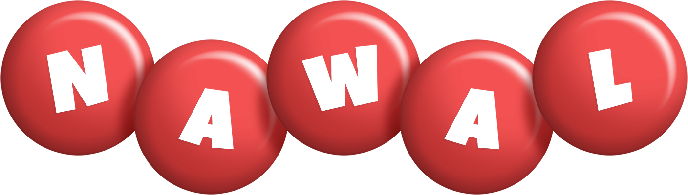 Nawal candy-red logo