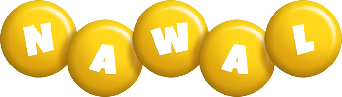Nawal candy-yellow logo