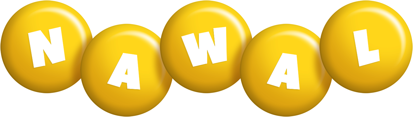 Nawal candy-yellow logo