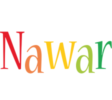 Nawar birthday logo