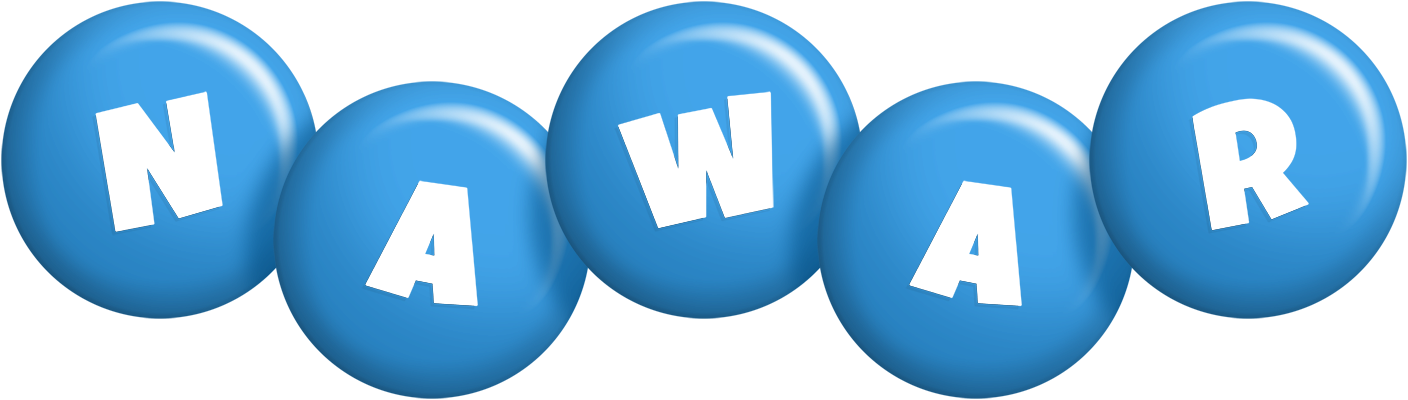 Nawar candy-blue logo