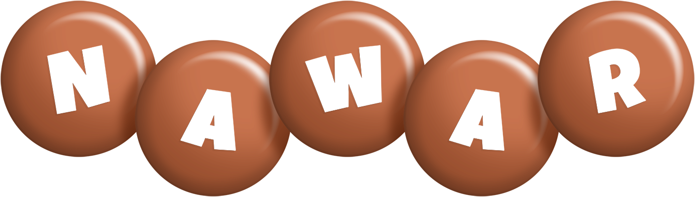 Nawar candy-brown logo