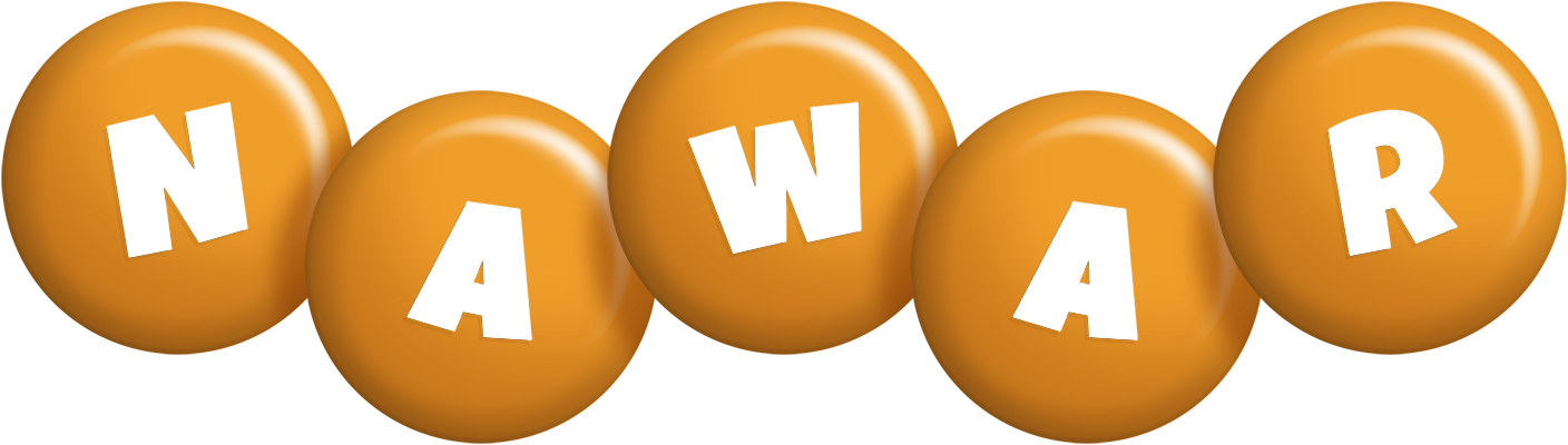 Nawar candy-orange logo