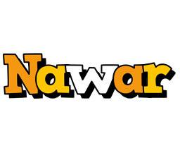 Nawar cartoon logo