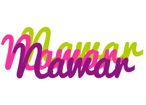 Nawar flowers logo