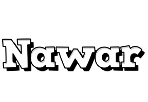 Nawar snowing logo