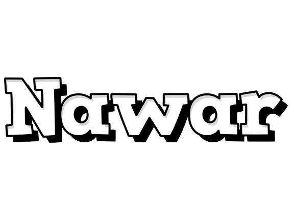 Nawar snowing logo
