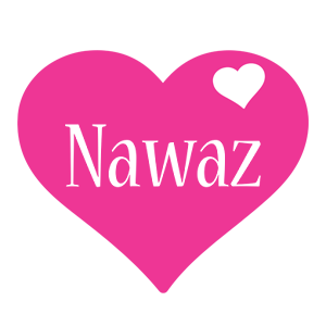 Nawaz love-heart logo
