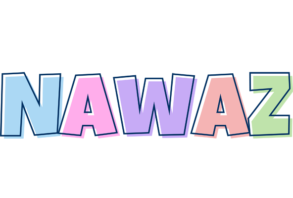 Nawaz pastel logo