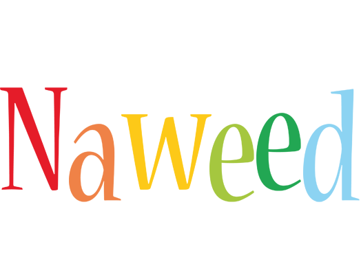 Naweed birthday logo