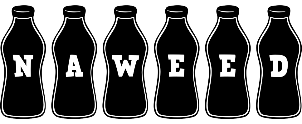 Naweed bottle logo