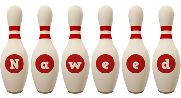 Naweed bowling-pin logo