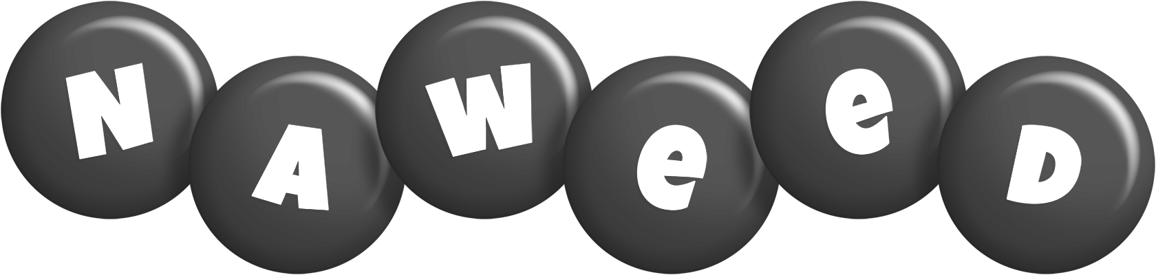 Naweed candy-black logo