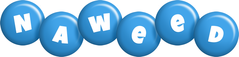 Naweed candy-blue logo