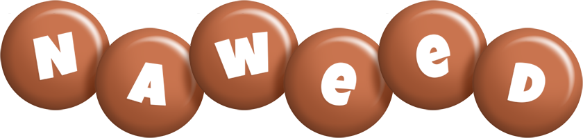 Naweed candy-brown logo