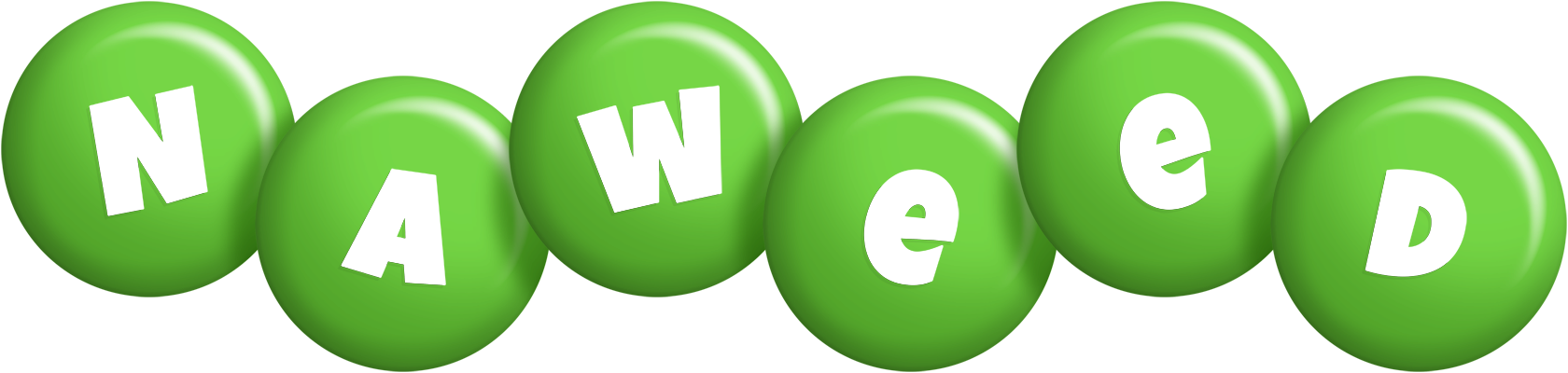 Naweed candy-green logo