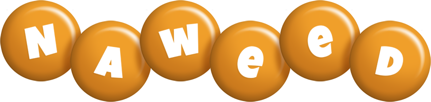 Naweed candy-orange logo