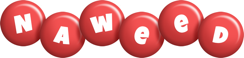 Naweed candy-red logo