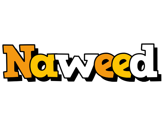 Naweed cartoon logo