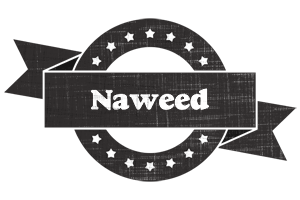 Naweed grunge logo