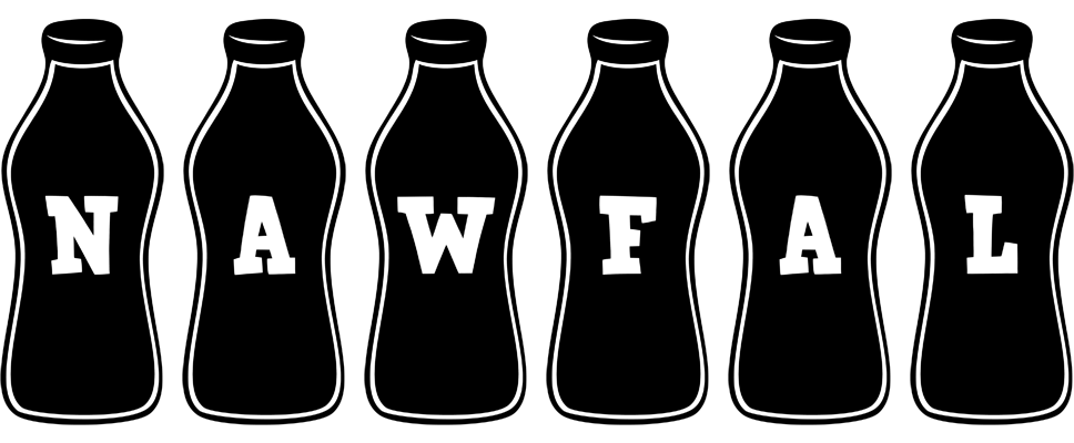 Nawfal bottle logo