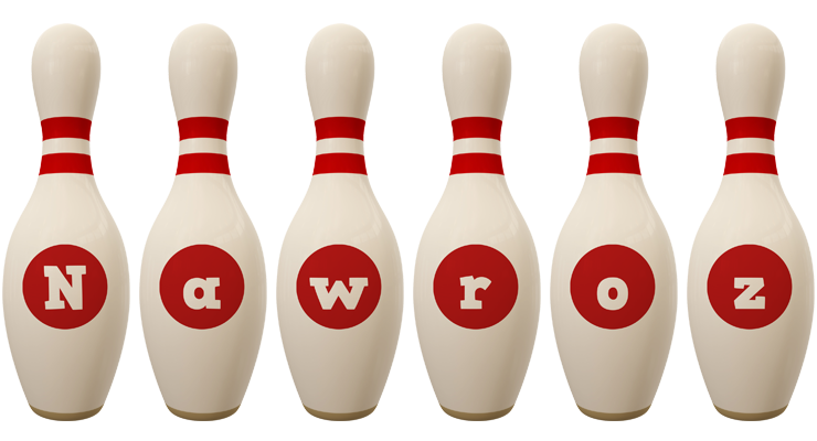 Nawroz bowling-pin logo