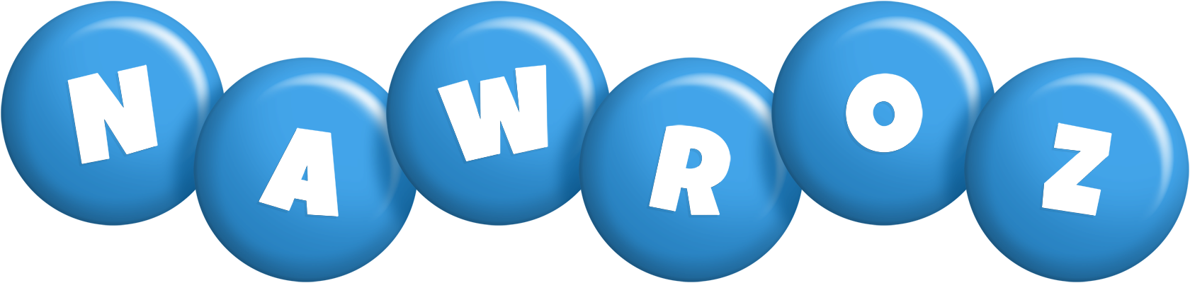 Nawroz candy-blue logo