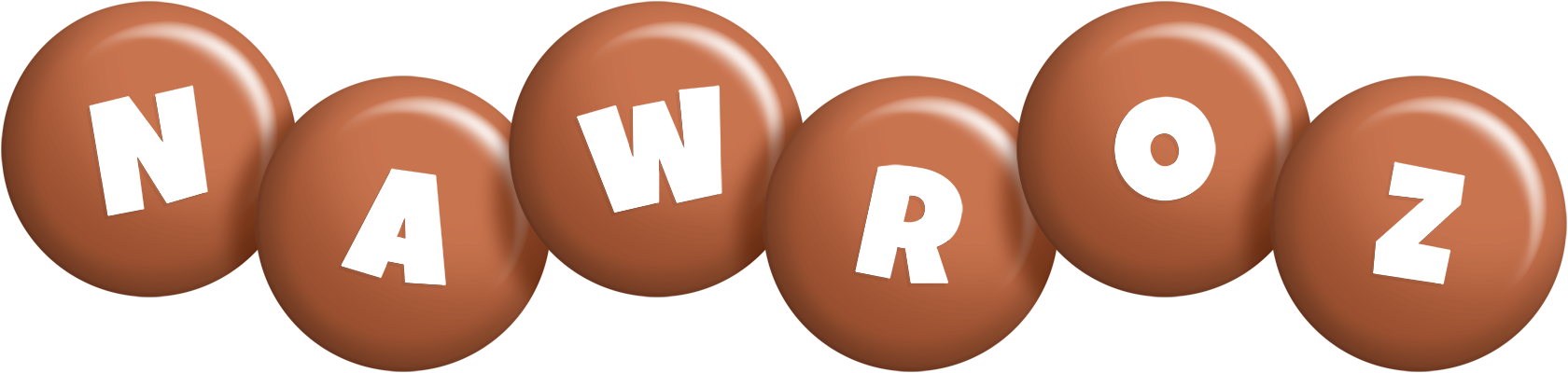 Nawroz candy-brown logo