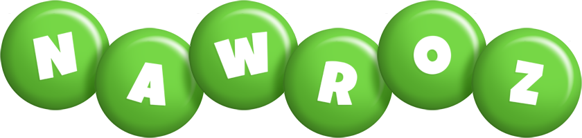 Nawroz candy-green logo