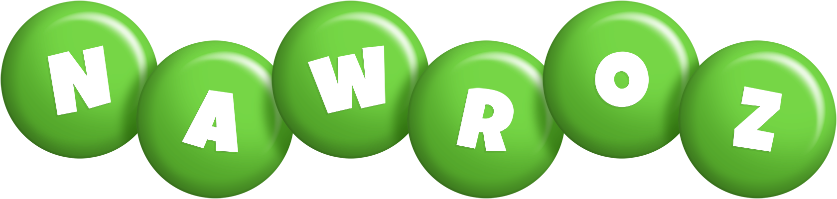 Nawroz candy-green logo