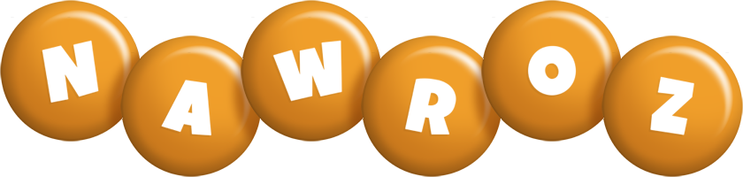 Nawroz candy-orange logo