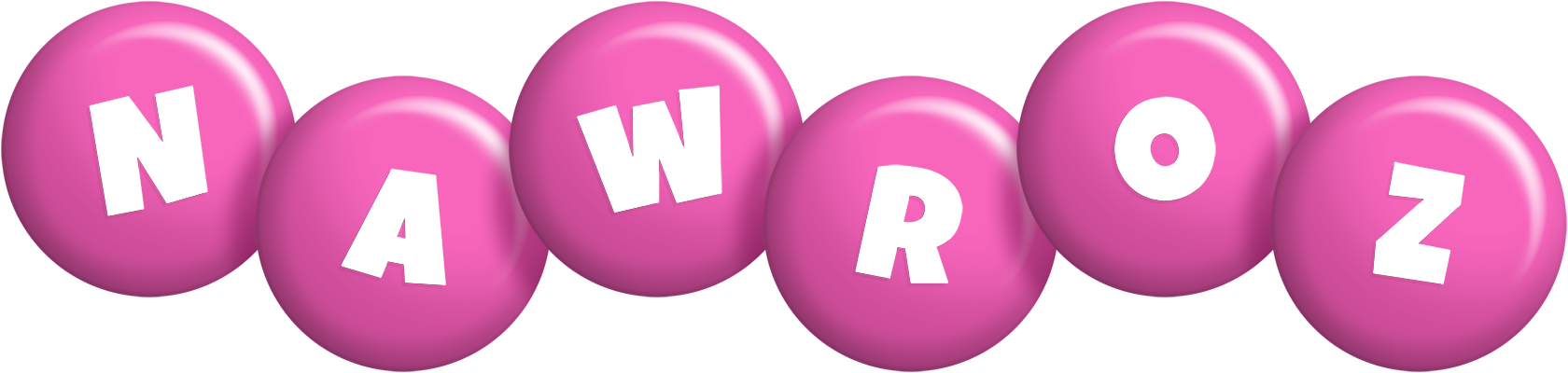 Nawroz candy-pink logo
