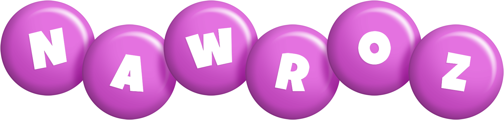 Nawroz candy-purple logo