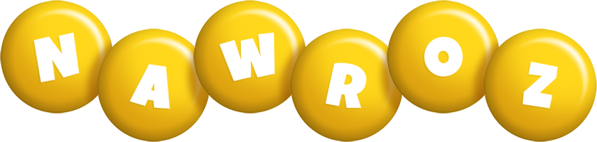 Nawroz candy-yellow logo