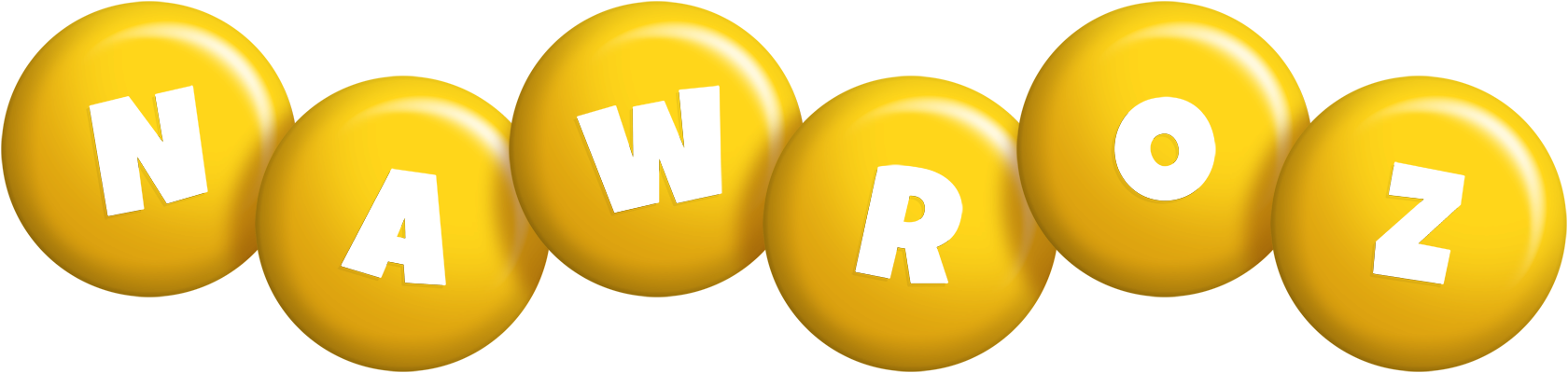 Nawroz candy-yellow logo