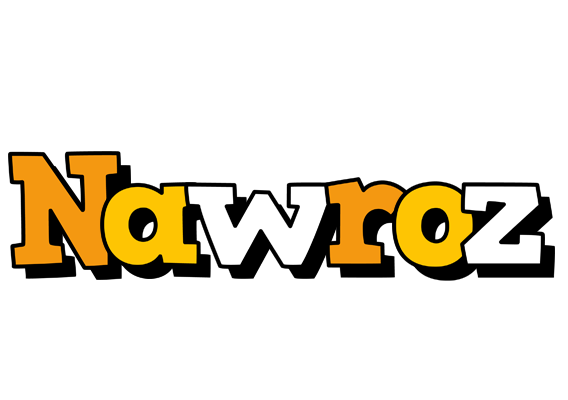 Nawroz cartoon logo